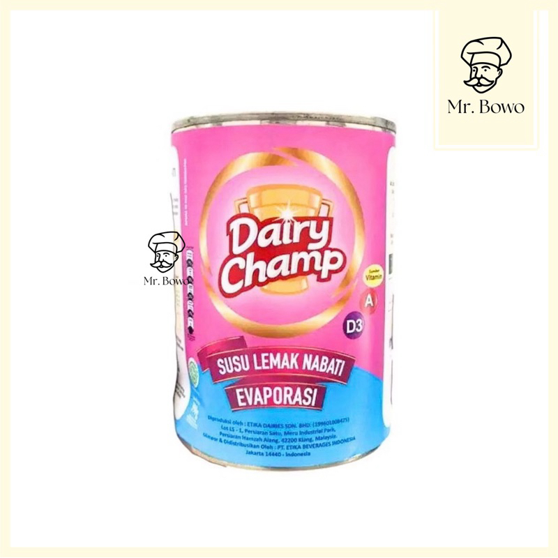 

Dairy Champ Evaporasi Kaleng (390g)