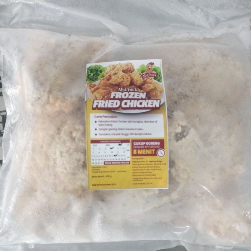 

ALS CHICK FRIED CHICKEN 800GR