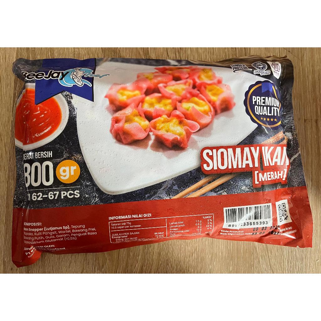 

Bee Jay Siomay 800gr, Siomay Ikan, Siomay Sayur, Dimsum