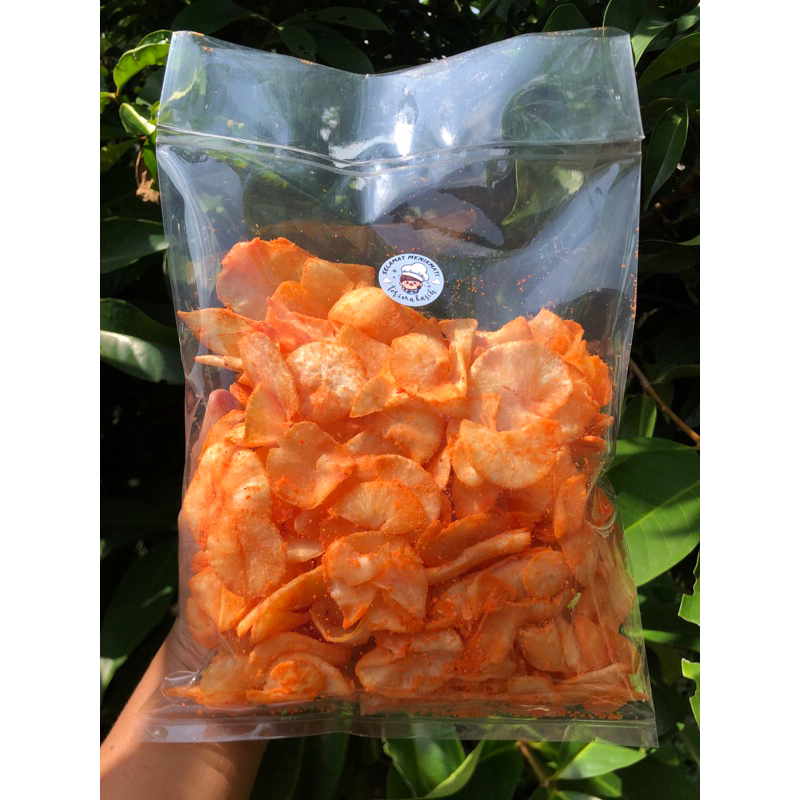 

Karin’s Snacks kripik singkong pedas manis