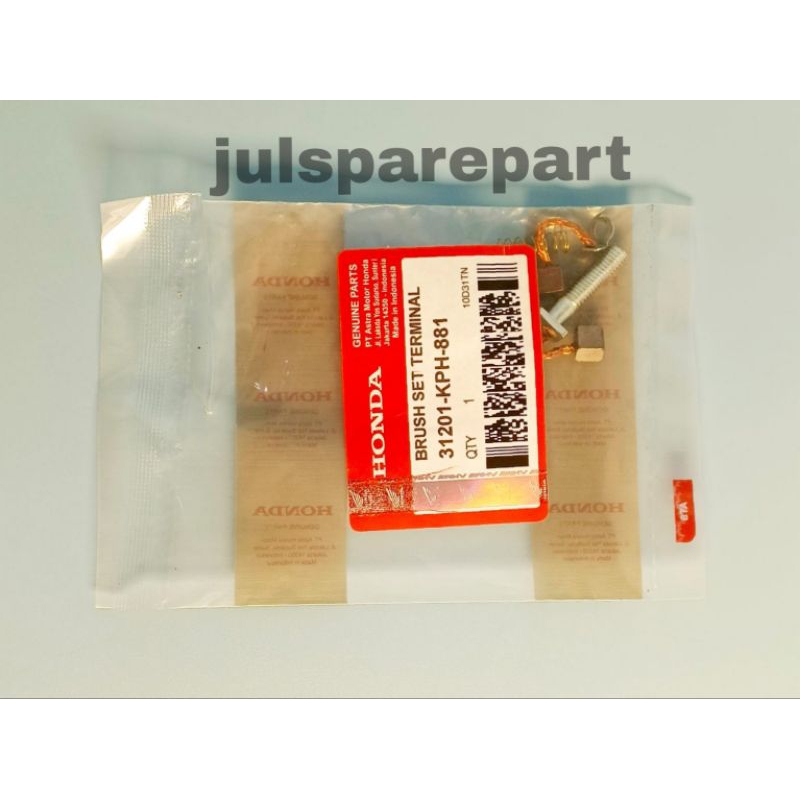 Cool Starter / Areng Starter Supra X / Supra X125 / Karisma Brush Terminal KPH