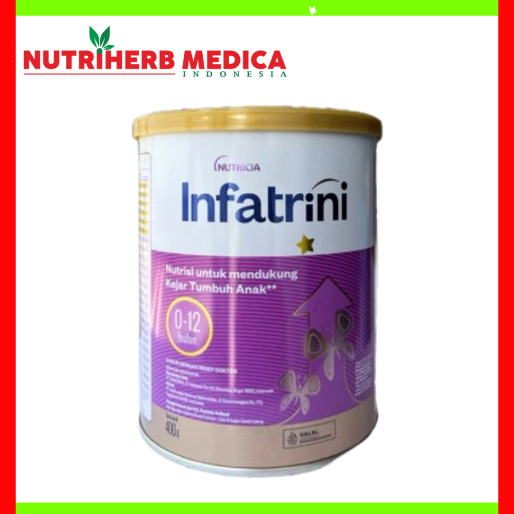 Infatrini Powder 400g Susu Bayi Nutricia Infatrini