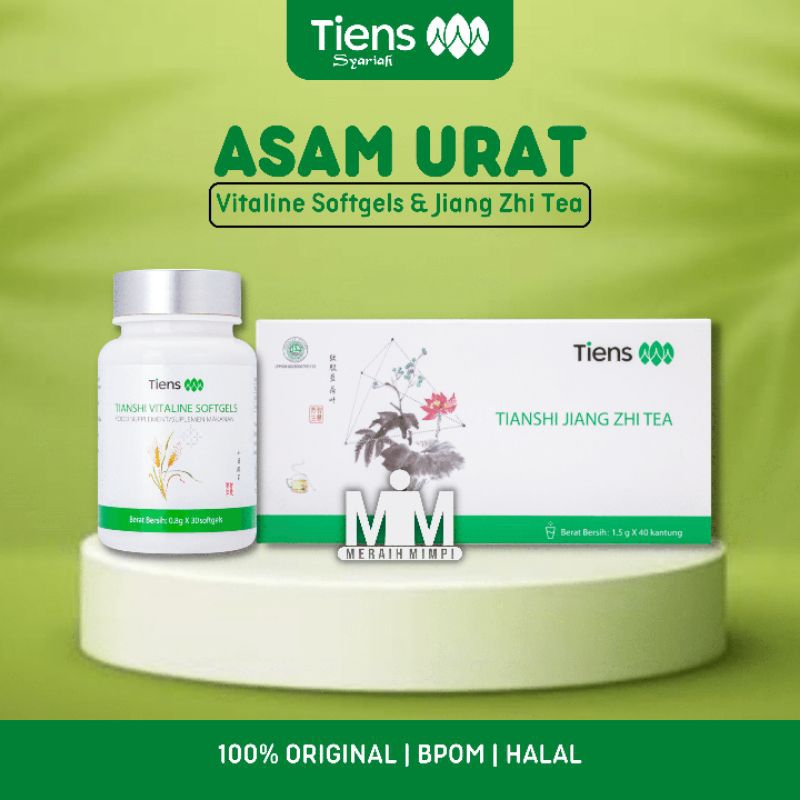 TIENS Paket ASAM URAT ( JZT + VITALINE ) || Kondisi Asam Urat PARAH