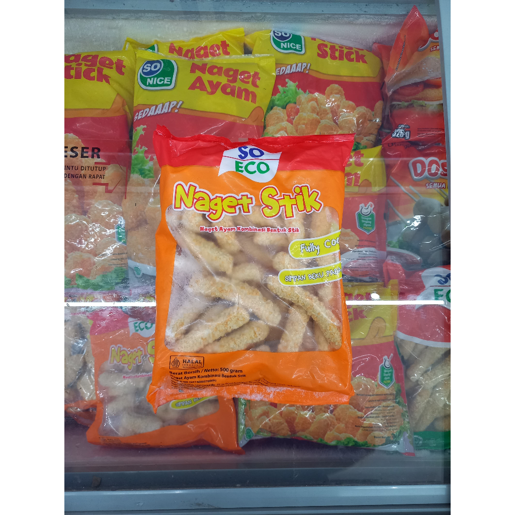 

Frozenfood SO ECO Nugget Ayam S/Stick 500gr