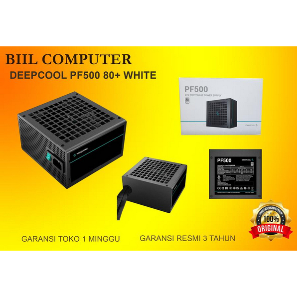 PSU DEEPCOOL PF500 80+ WHITE