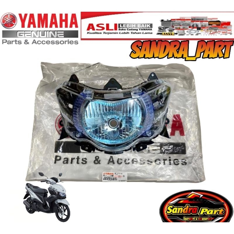 REFLEKTOR HEADLIGHT LAMPU DEPAN NON BOHLAM  XEON GT 125 GARUDA 2SV-H430A-00 ORIGINAL YAMAHA
