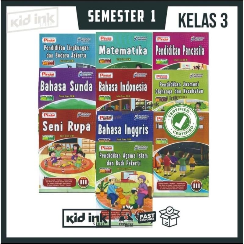 LKS PINDAI KUMER KELAS 3 SD (ARYADUTA) SEMESTER 1