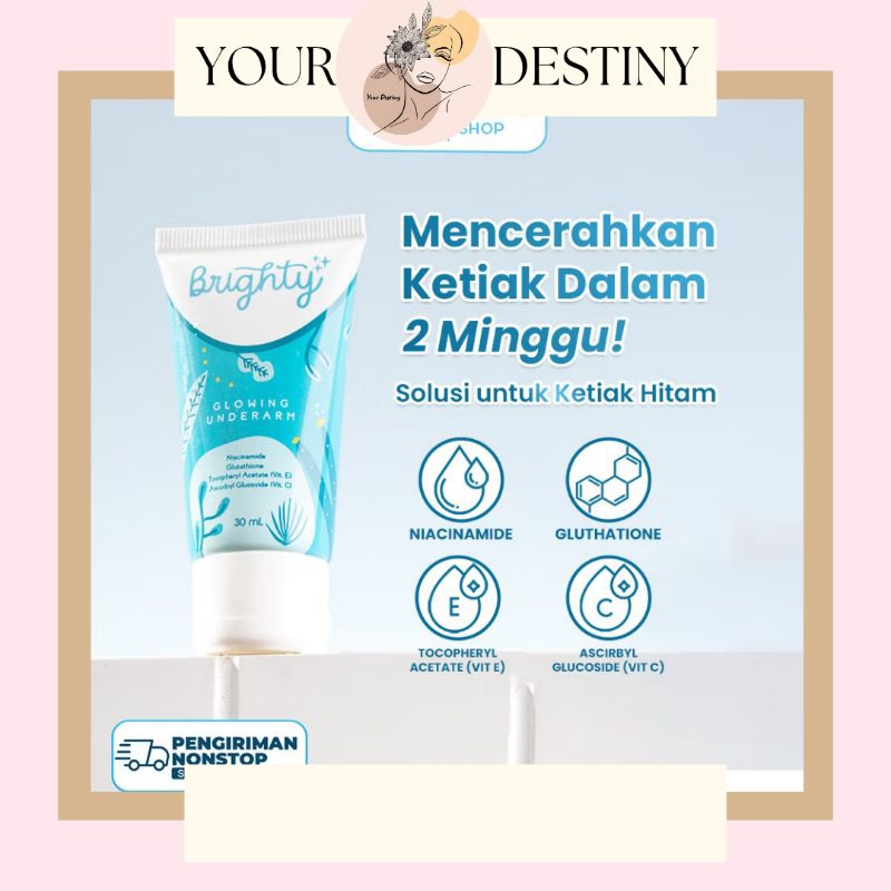 Brighty Glowing Underarm Pemutih Ketiak