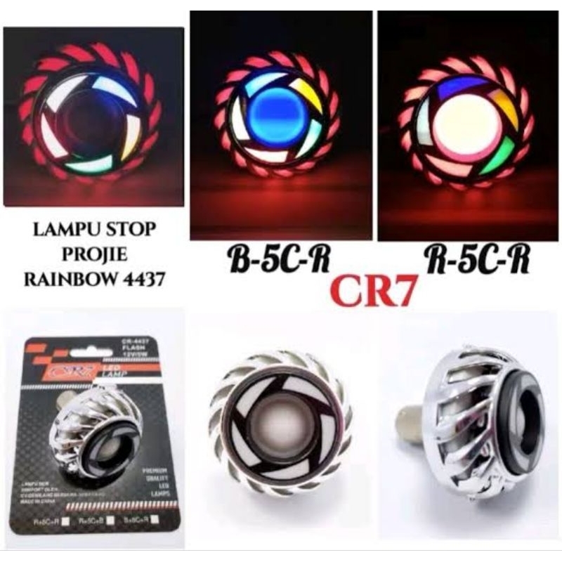 Lampu rem kedip dan nyala motor mobil / Lampu stop led PROJIE ac dc 1 pcs / lampu stoplamp / lampu r