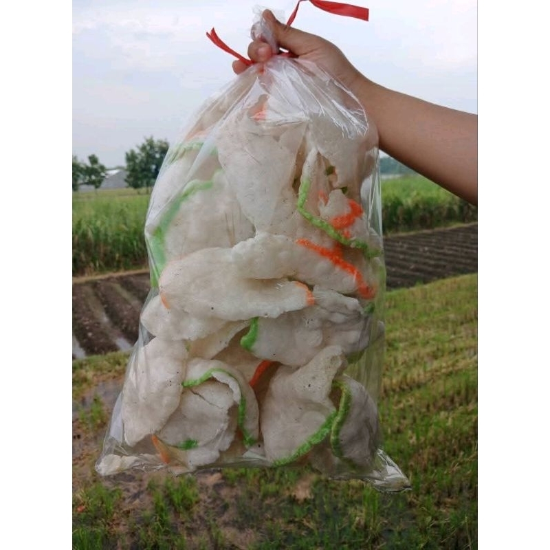 

tokoku313_ KRUPUK PASIR. KRUPUK UPIL. ASLI GURIH kemasan 1Kilo