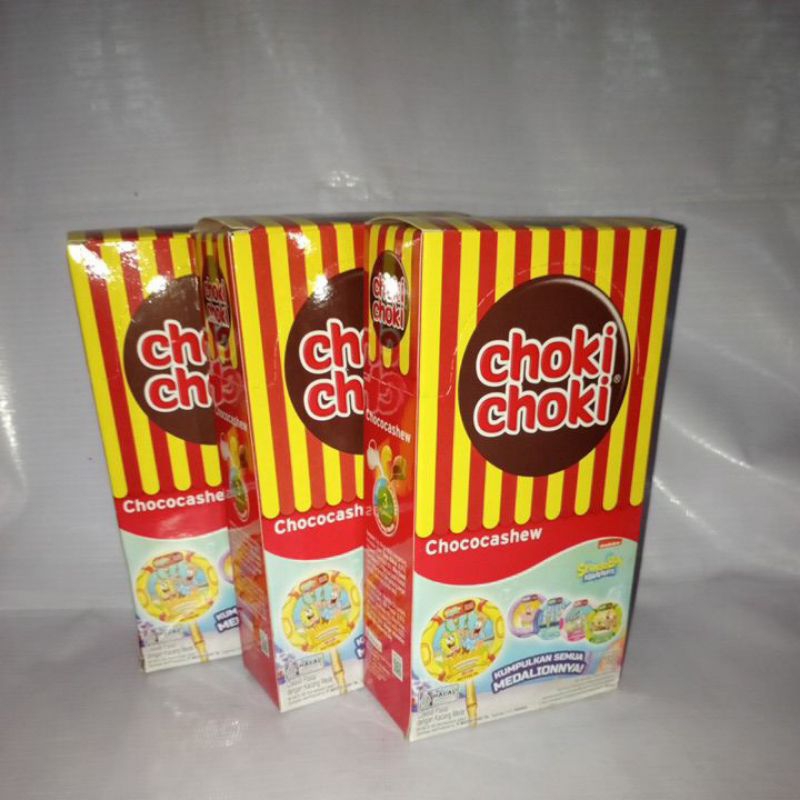 

Choki-Choki coklat pasta isi 20 pcs Chococashew SpongeBob