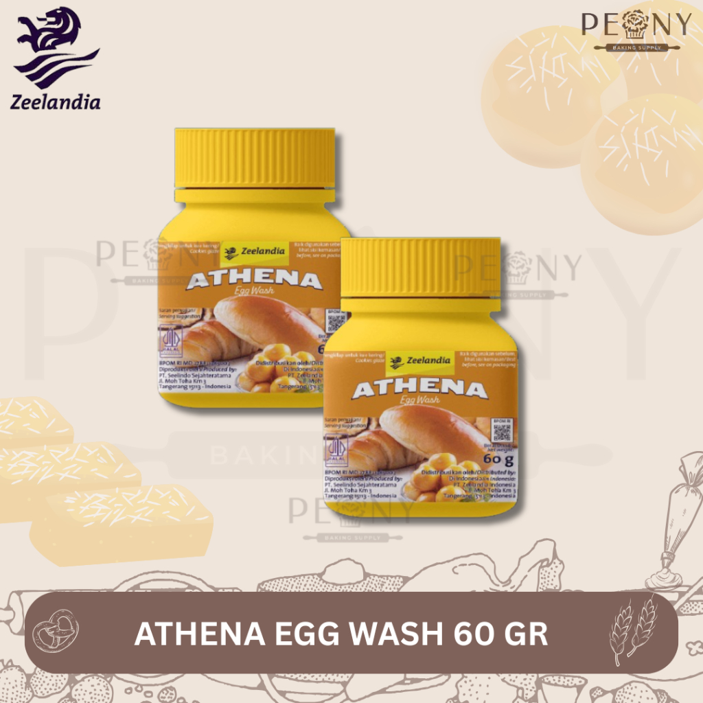 

ATHENA EGG WASH 60 GR/GLOSS UNTUK KUE KERING/GLOSS UNTUK PASTRY
