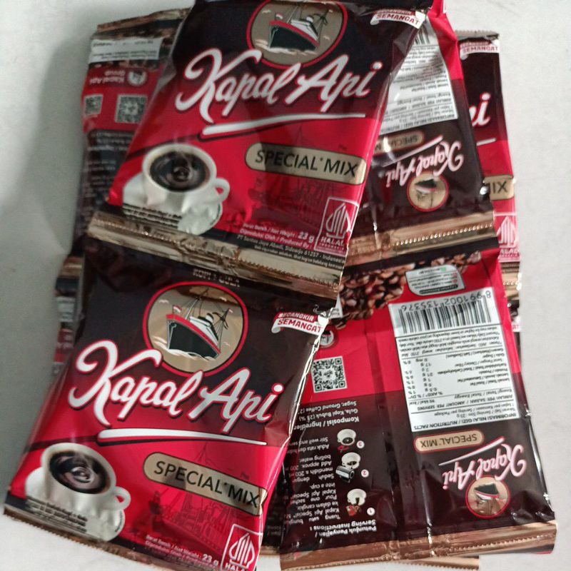 

Kopi Kapal Api Special Mix 1 Renceng isi 10 Sachet