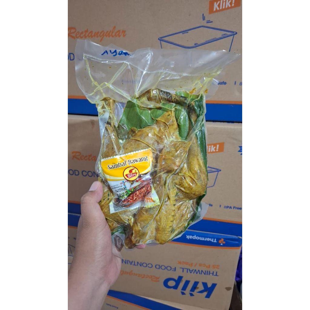 

AYAM KAMPUNG UNGKEP berat matang -+ 500 gr