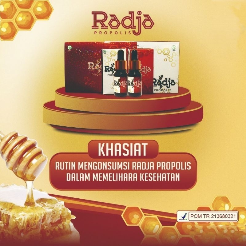 

Paket 25 Pcs Radja Propolis Bromax | Panacea Medica