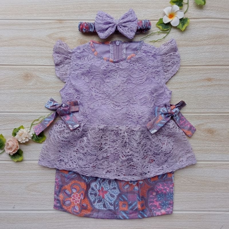 Kebaya Bayi / KEBAYA NEWBORN PHOTOSHOOT / KEBAYA BAYI 6-12 bulan untuk TEDHAK SITEN / Kebaya Anak Co