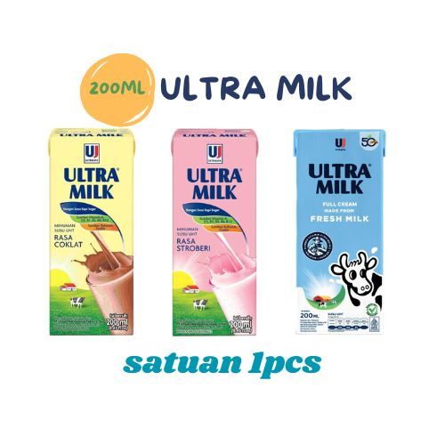 

TOKOSERBII - Ultra 200ml susu UHT Minuman varian rasa