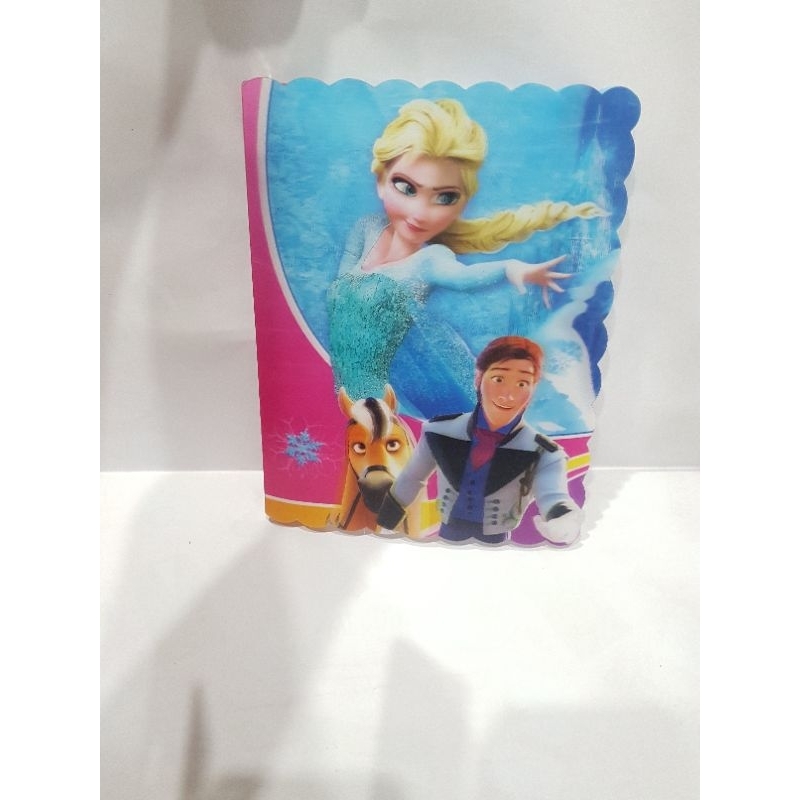 

Map Loose Leaf A5 / Binder A5 Karakter Dimensi Frozen Pink