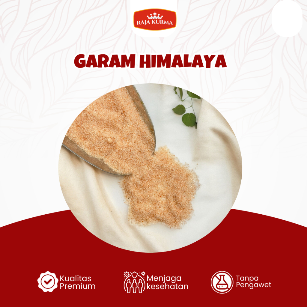 

Garam Himalaya Original 1Kg Asli Organik Himalaya Salt Himsalt Garem Premium MPASI