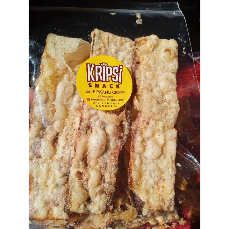 

Sale pisang crispy bandung 100 gram