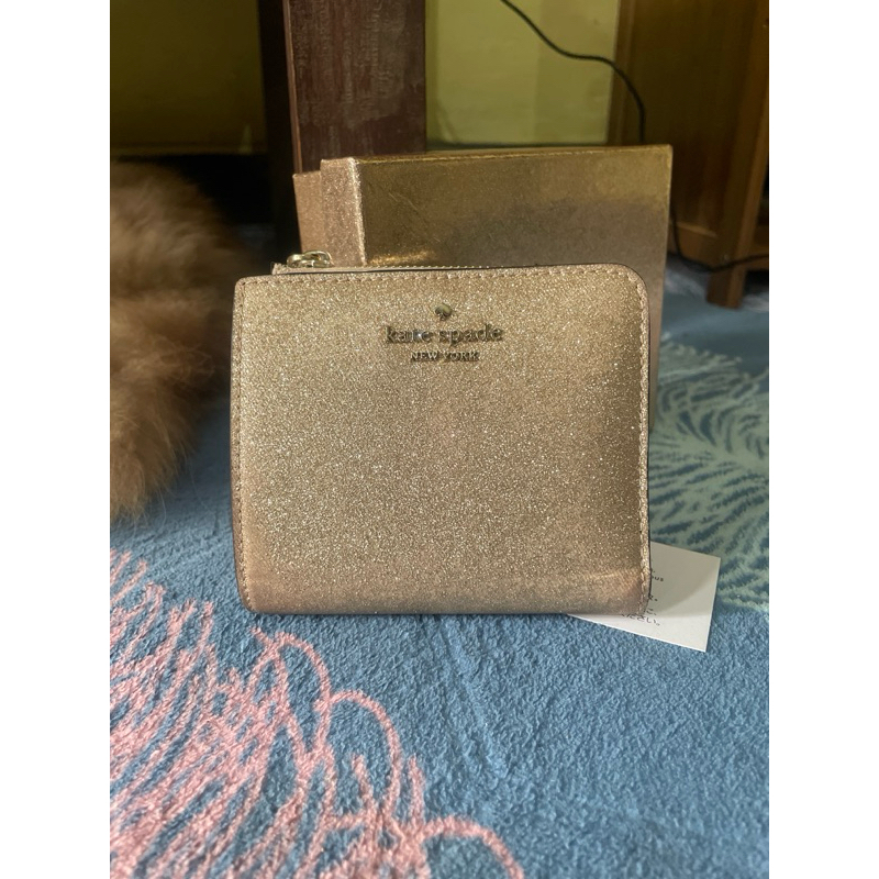 dompet katespade small bifold preloved