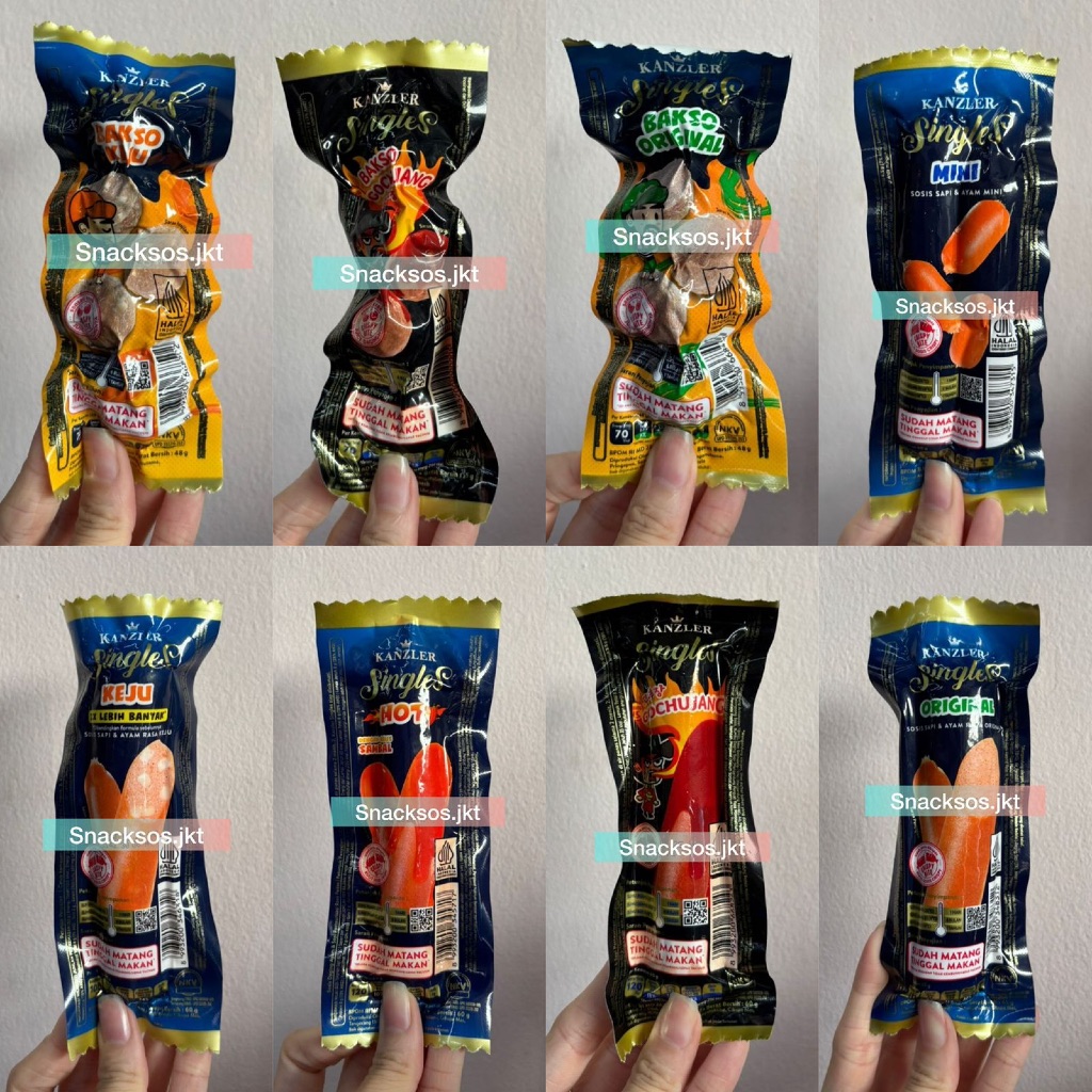 

[PC] Kanzler Singles Sosis MINI / ORIGINAL / KEJU / GOCHUJANG / HOT - BAKSO KEJU / BAKSO ORIGINAL / BAKSO GOCHUJANG