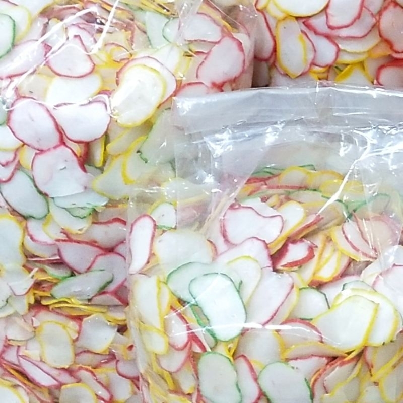 

TERMURAH 500GR Kerupuk Bawang Warna Warni Krupuk Seblak Mentah Enak Wangi