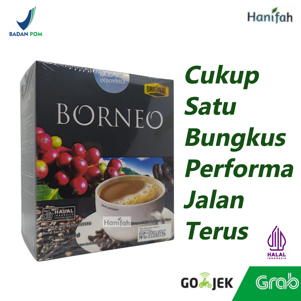 

Kopi Borneo Original 100% Asli