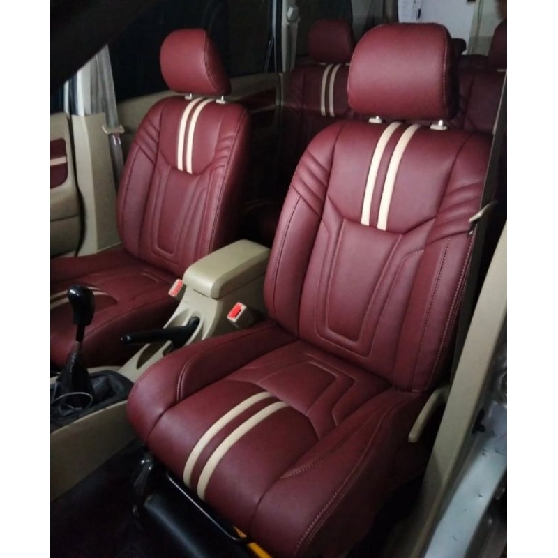 sarung jok mobil 3 baris,fullset