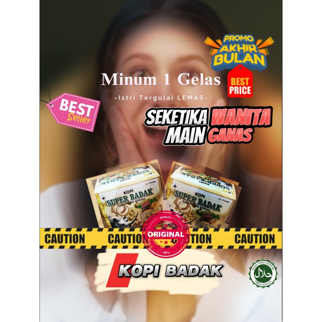 

KOPI BADAK ORIGINAL | 1 SACHET | AMAN TANPA EFEK SAMPING