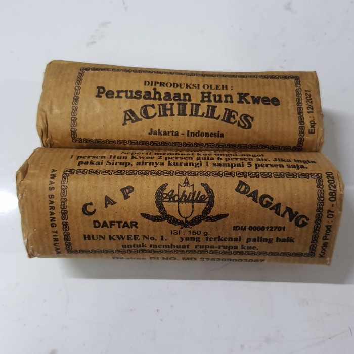 

Tepung Hun Kwee ACHILLES CAP DAGANG 150gr Halal / Hun Kwe / Hunkue