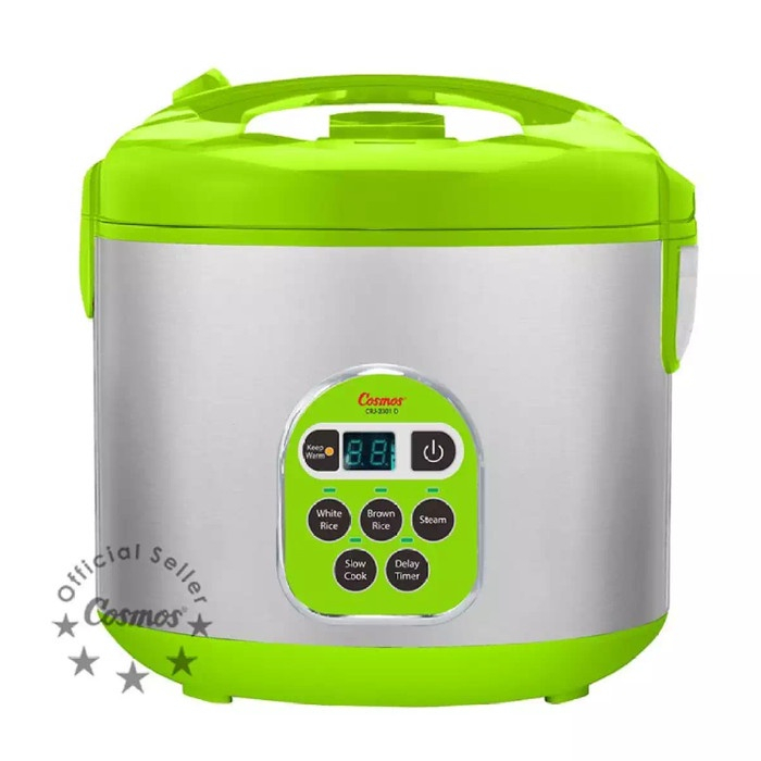Cosmos Rice Cooker Digital 2 Liter CRJ-2301 D | Cosmos Digital Magic Com 2L CRJ2301D