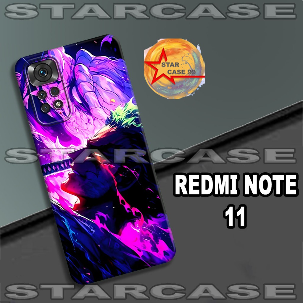 Softcase redmi note 11 /S7/Motif anime /case redmi note 11/casing redmi note 11/silikon