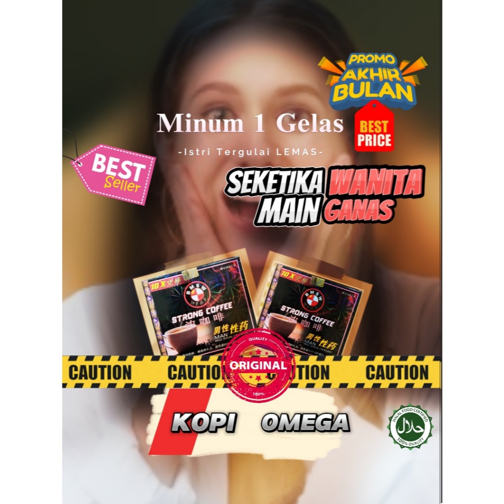 

STRONG COFFEE ORIGINAL | 10 SACHET | AMAN TANPA EFEK SAMPING
