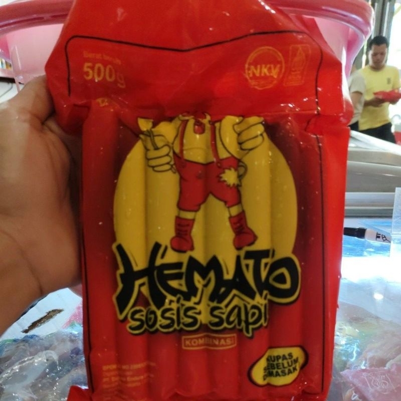 

Hemato sosis sapi ekonomis 15 batang 500g