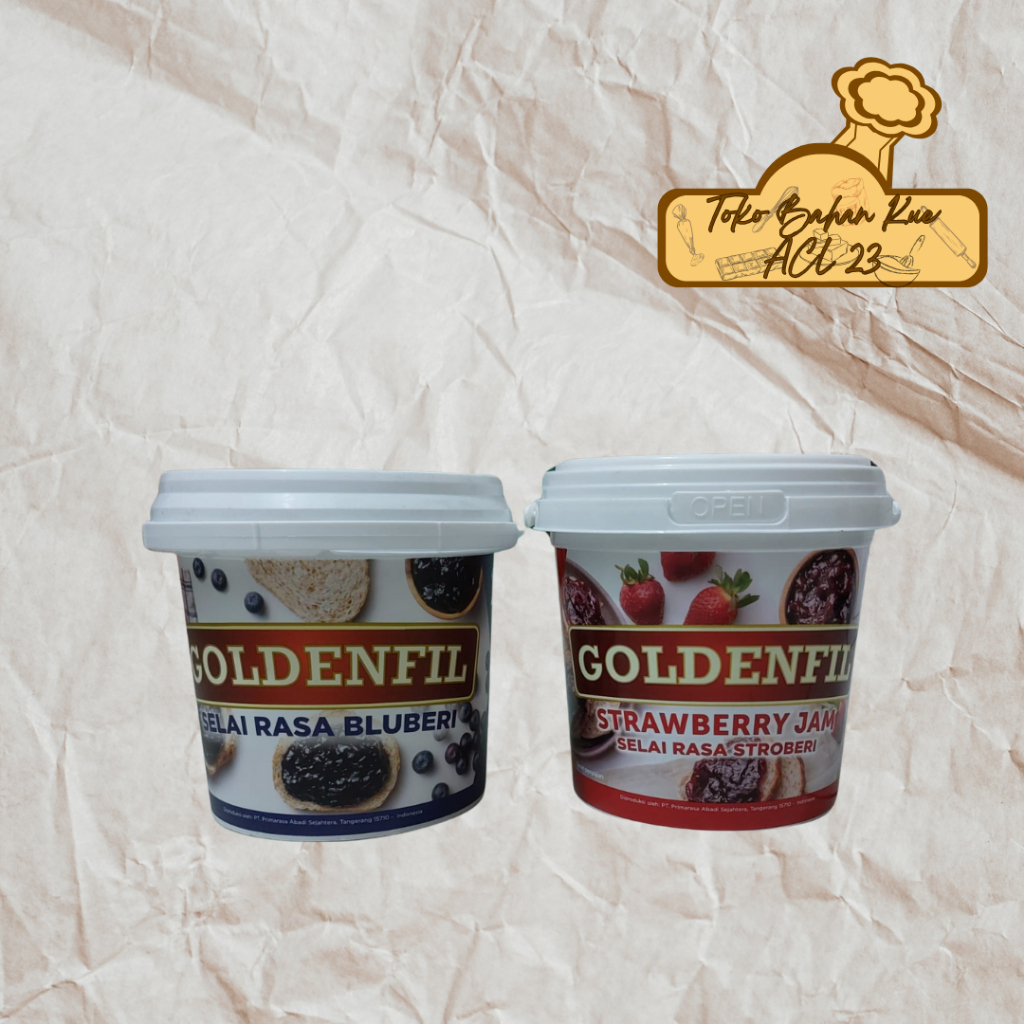 

Selai GOLDENFIL Strawberry/Selai GOLDENFIL Bluberi/Blueberry Goldenfil/Strawberry Jam Goldenfil 1 Kg