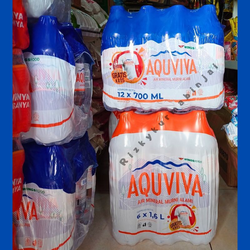 

AQUVIVA AIR MINERAL KEMASAN BOTOL 700ML 1600ML 1,6 LITER
