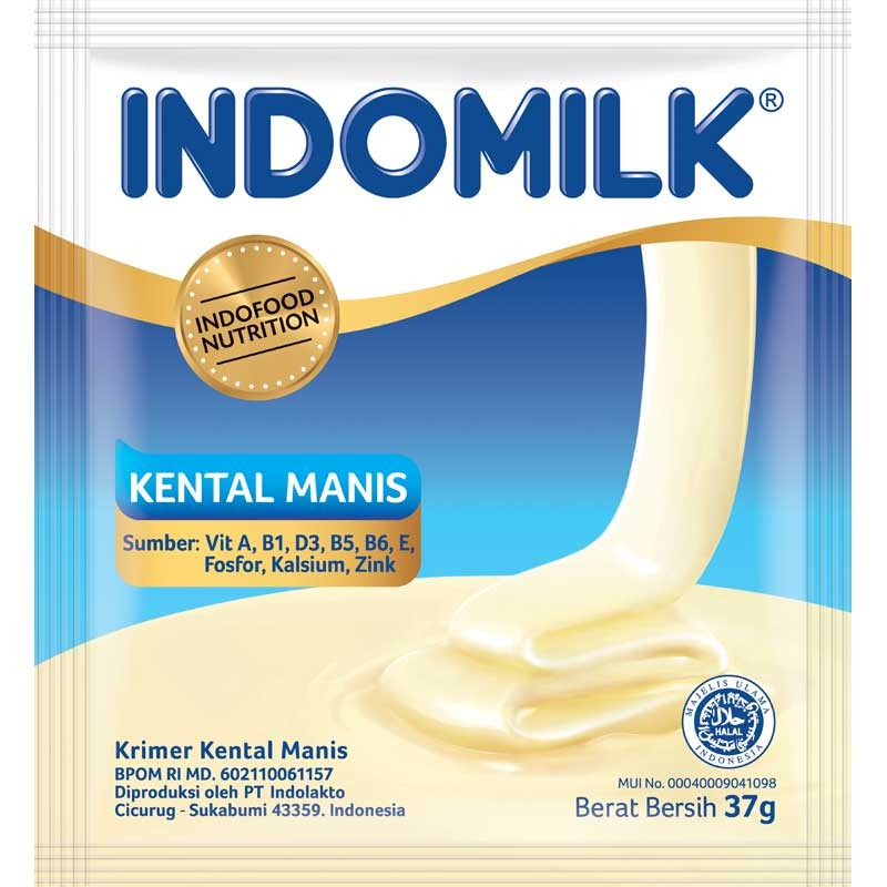 

INDOMILK SUSU KENTAL MANIS PUTIH PCK 6X37g