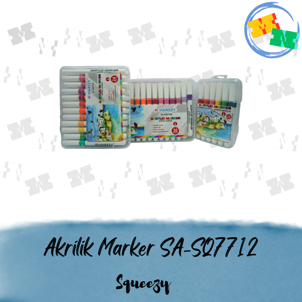 

Squeezy Spidol Akrilik Marker SA-SQ7712