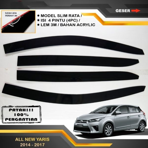 TALANG AIR ALL NEW YARIS 2014 / talang air all new yaris  2014-2017 MODEL FLAT RATA