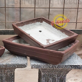 RK Pot Bonsai Kotak / Pot Semen Bonsai Kotak (GRAB/GOJEK/CAR ONLY)