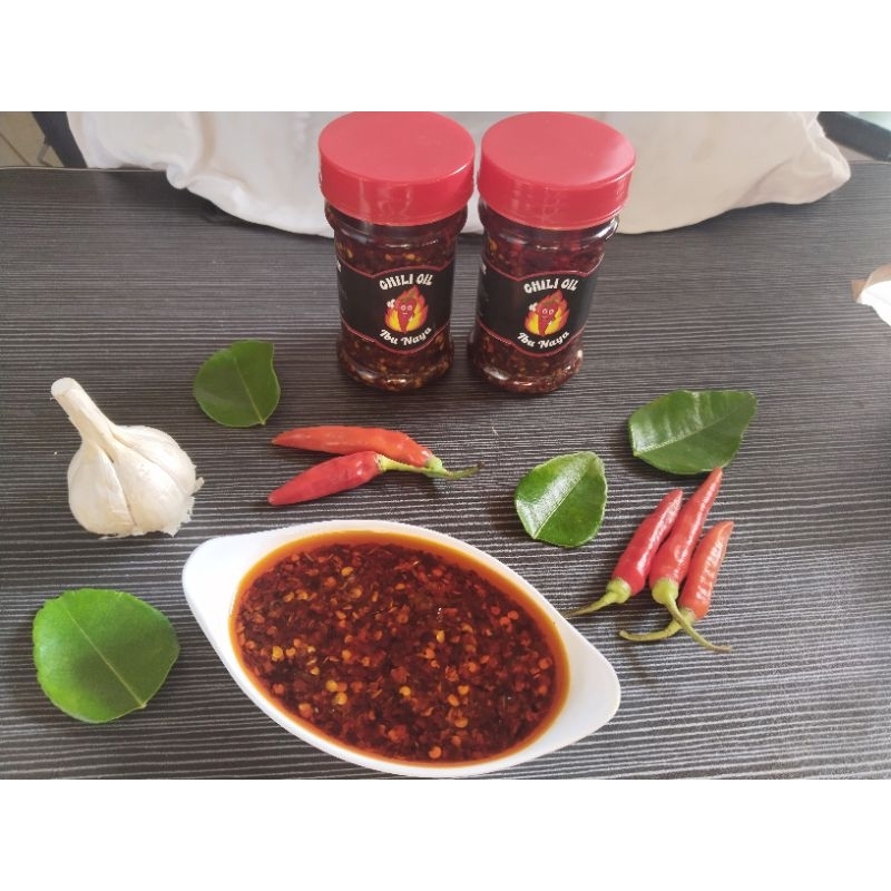 

Chili Oil minyak cabe daun jeruk 150ml