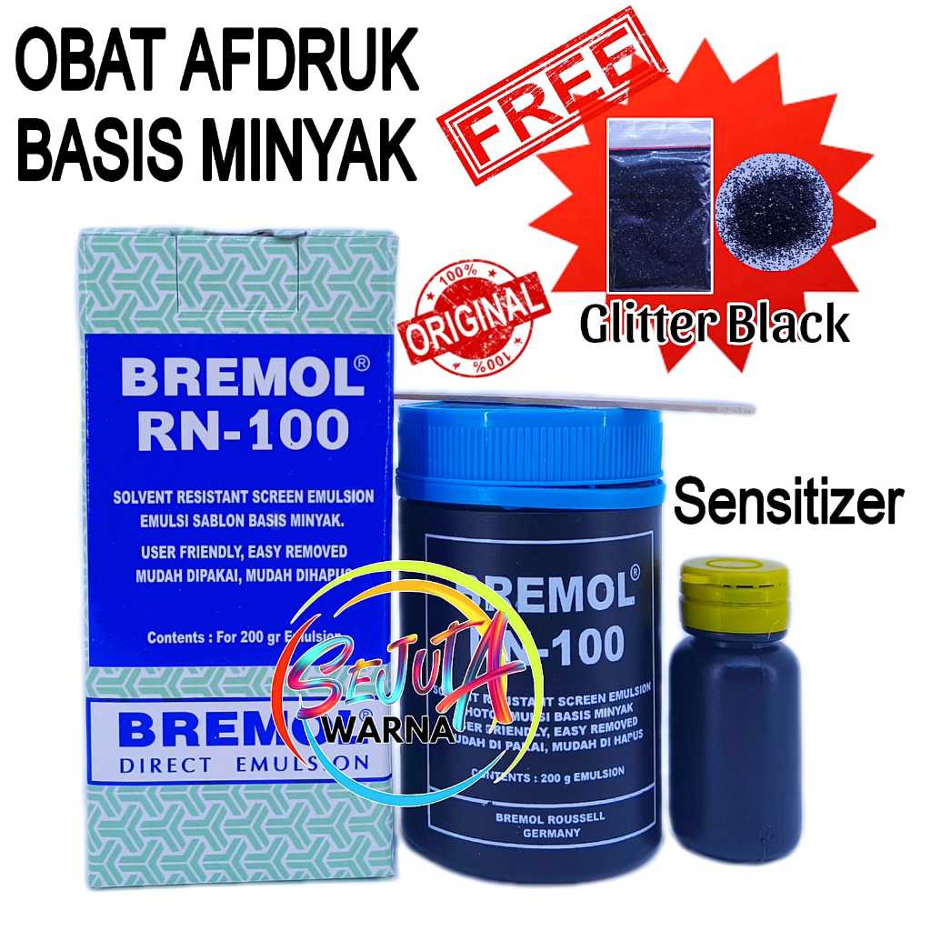 OBAT AFDRUK BREMOL RN-100 BASIS MINYAK 200GR