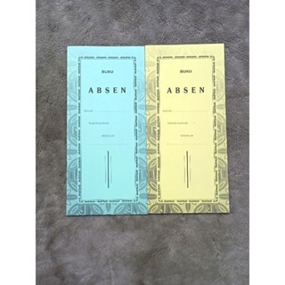 Buku Absensi Besar / Buku Absen Murid 52 kolom HARGA 1 BUKU