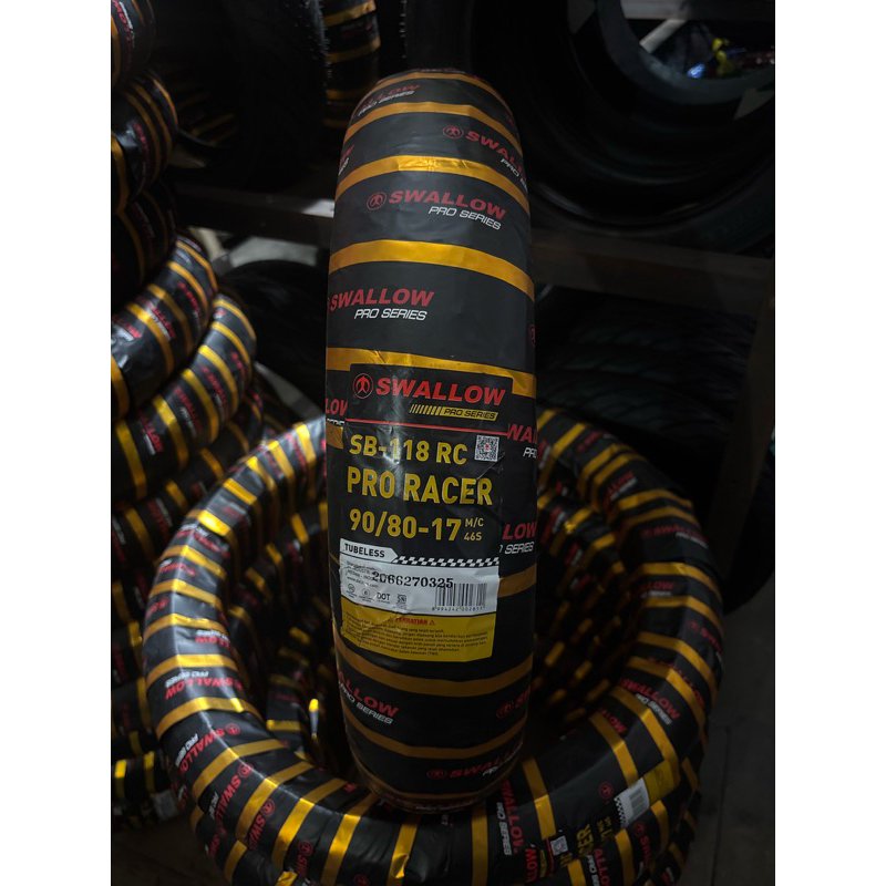 SWALLOW PRO SERIES PRO RACER 90/80 RING 17 TUBELESS
