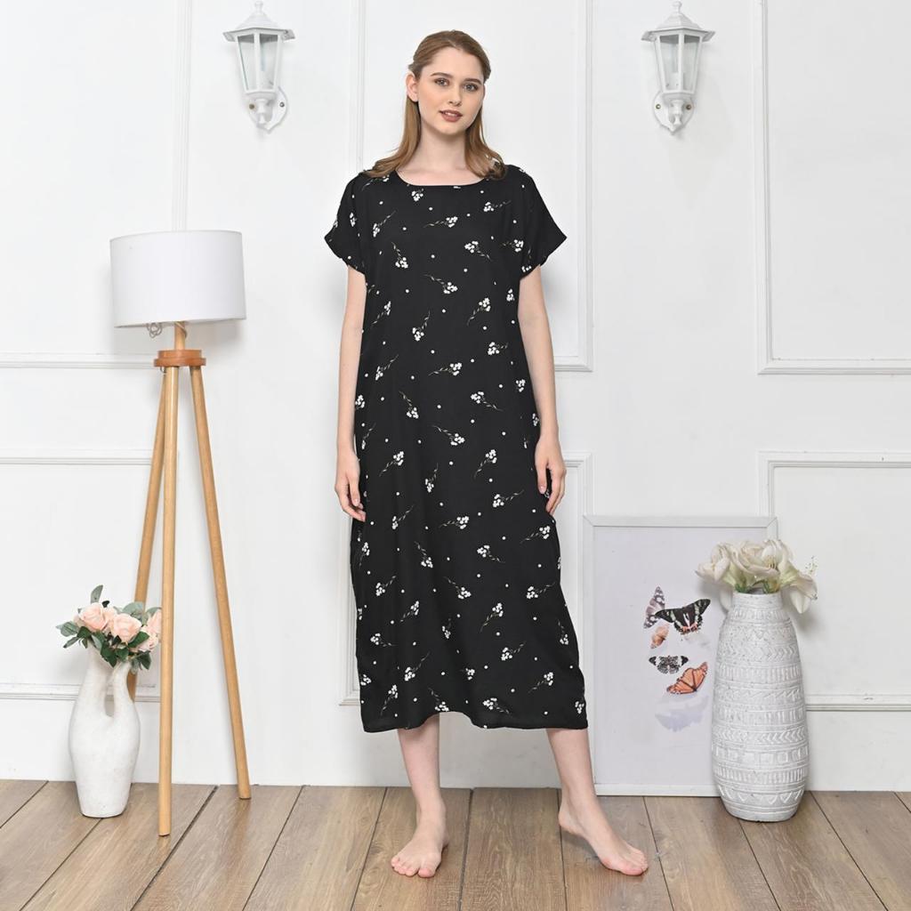 DASTER HABEL NON BUSUI RAYON PREMIUM SEMATA KAKI LENGAN PENDEK