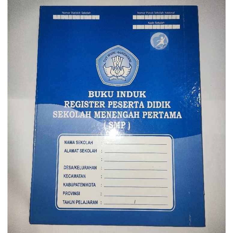 

KODE V83B Buku Induk Register Siswa SMP K13