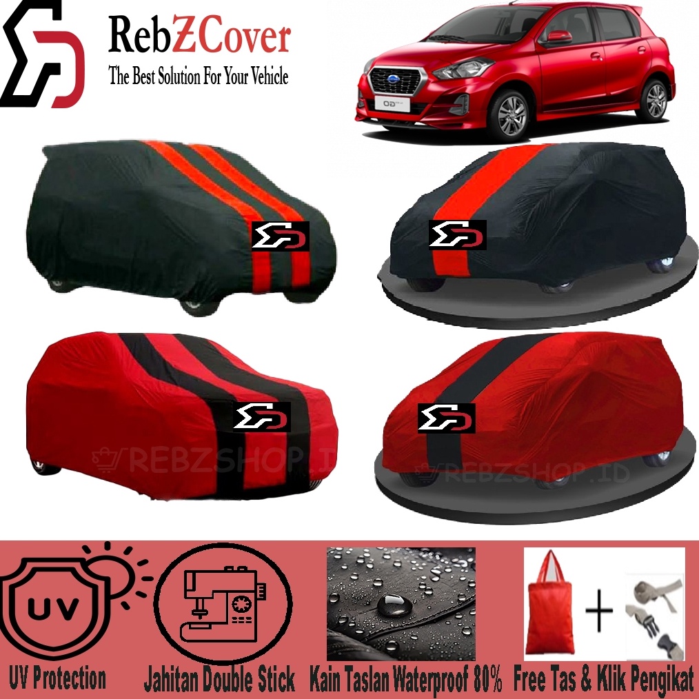 KODE V57G Premium Cover Sarung Mobil Datsun Go Datsun Go Plus Panca 3 Baris Outdoor Terbaik  High Qu
