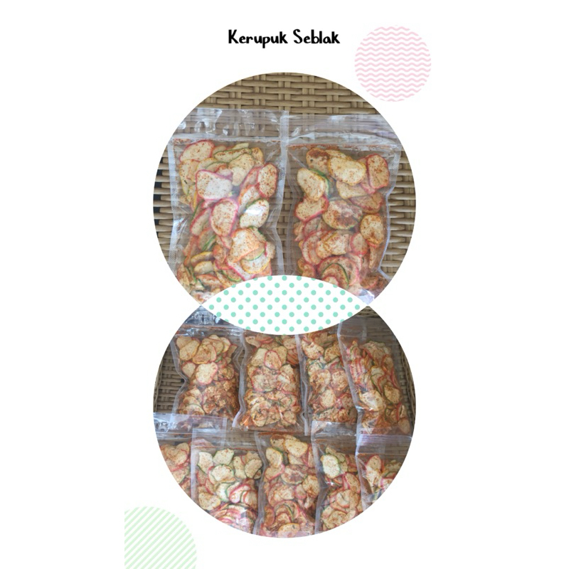 

Kerupuk seblak kiloan