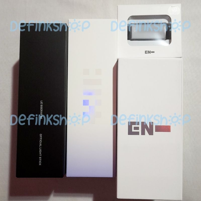[READY STOCK] Official Lightstick Enhypen ver 2 ILLIT Lightband Le Sserafim BTS Special Edition TXT 